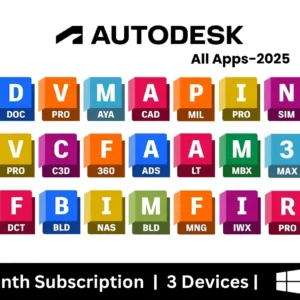 AutoDesk All Apps 2025 | 1-Year Subscription | Multi-Device Access