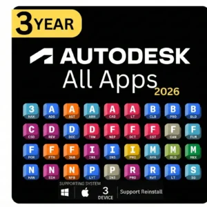 AutoDesk All Apps 2025 | 3-Year Subscription | Multi-Device Access