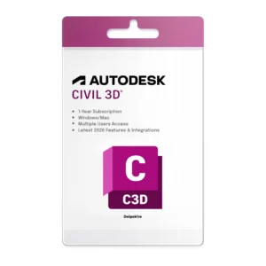 Autodesk Civil 3D 2026 - 1-Year Subscription