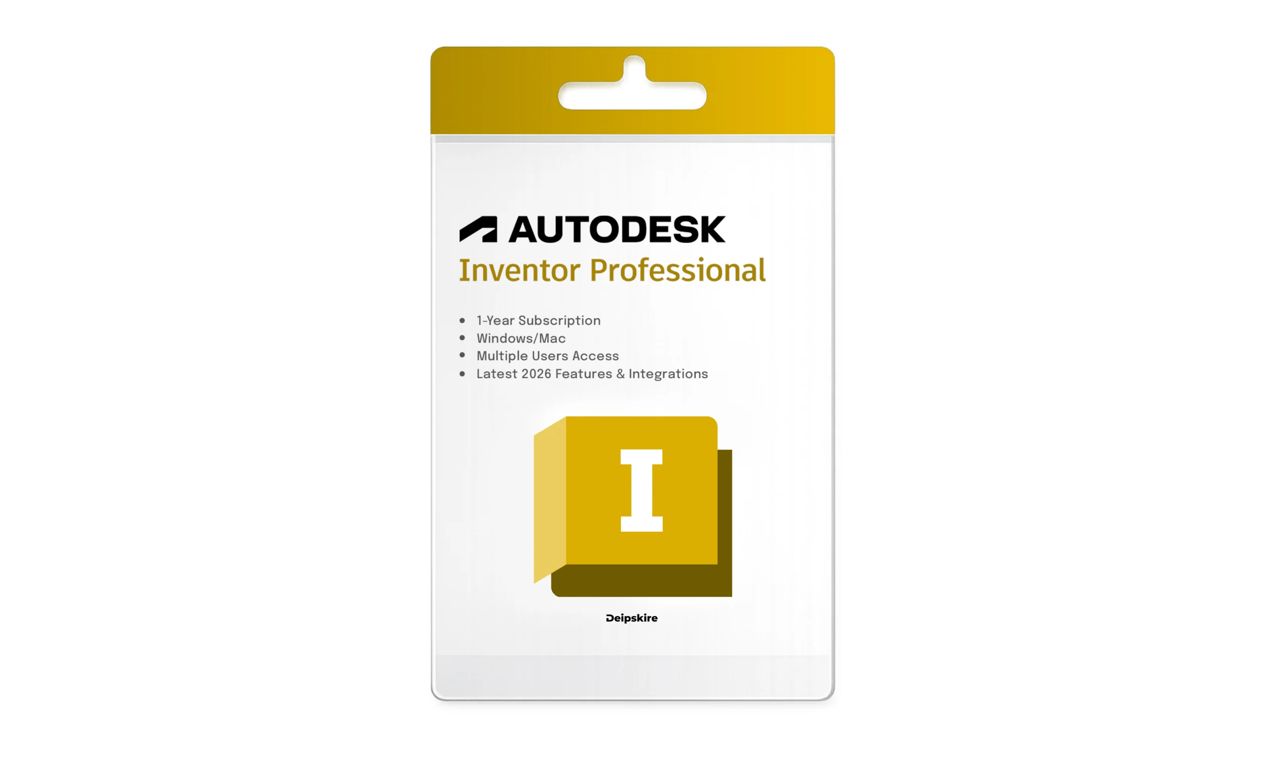 Autodesk Inventor Professional 2026 - 1-Year Subscription